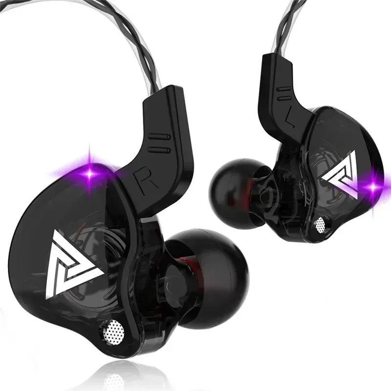 Audiophile Headphone Wired - Original qkz ak6 driver de cobre