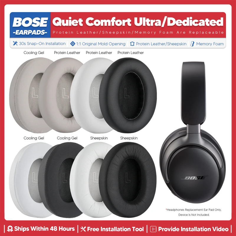 Almofadas de substituição para - Bose Headphone Qc Ultra avaliação e preço