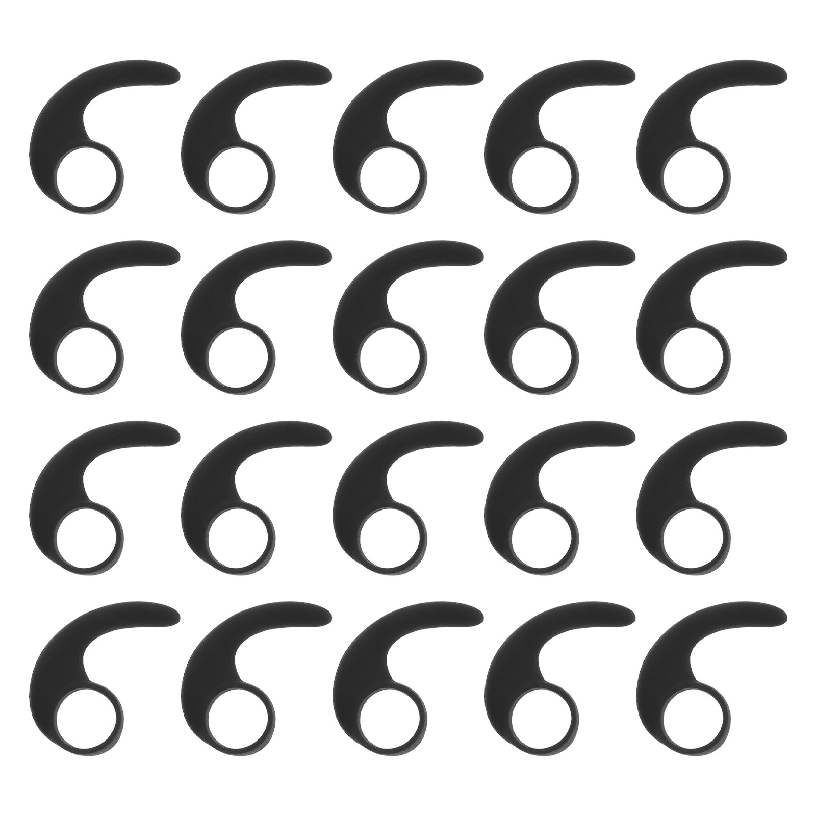 20 Peças de Ganchos de Silicon - Sports Earphone Hook avaliação e preço
